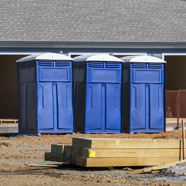 are there different sizes of porta potties available for rent in Bedford